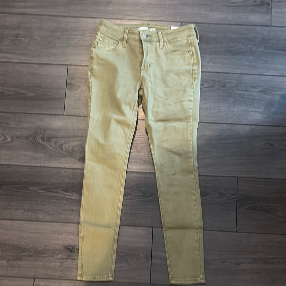 Women's Green Jeans